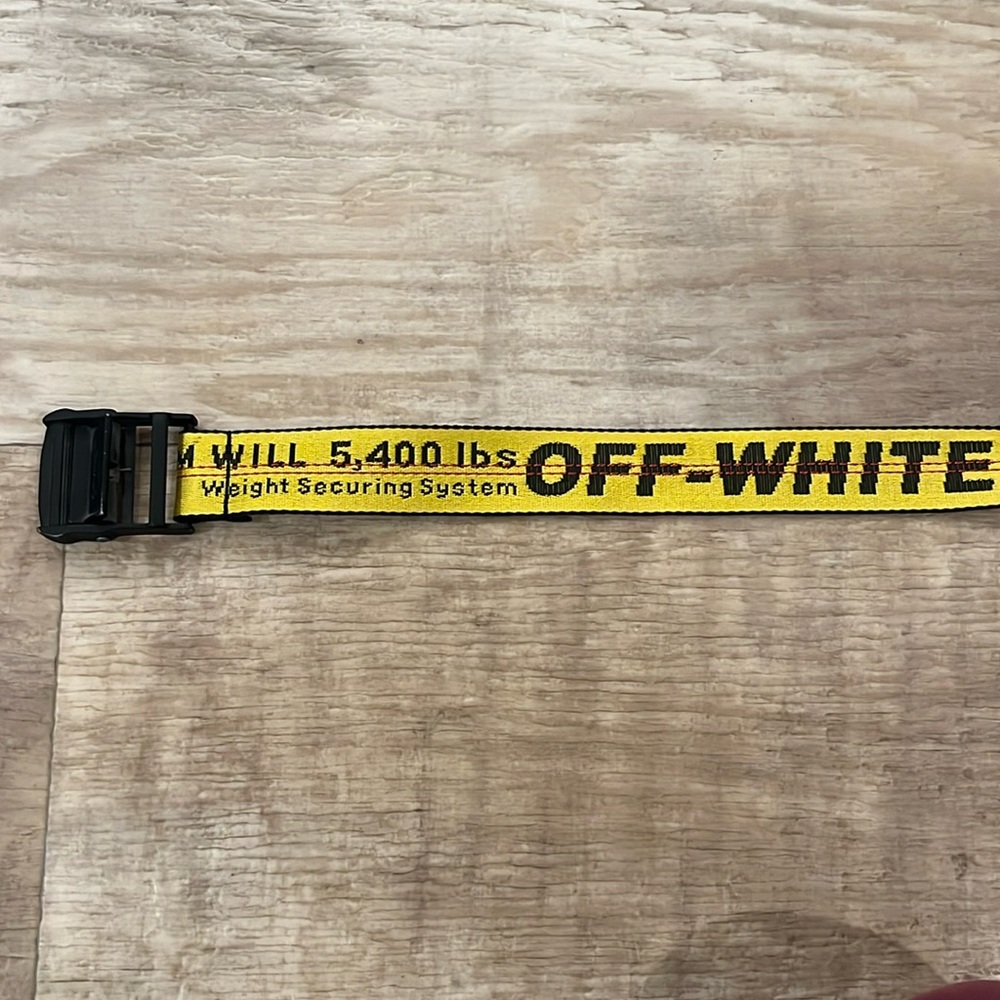 Off white belt
